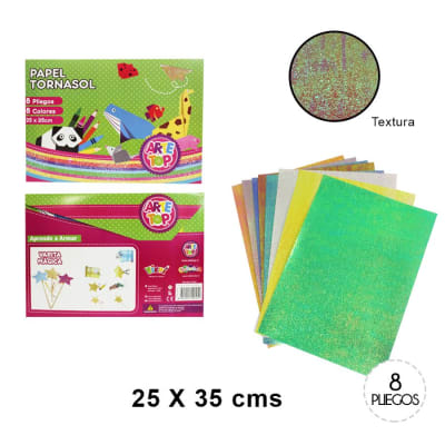 ESTUCHE ARTE TOP PAPEL TORNASOL 25X35CM