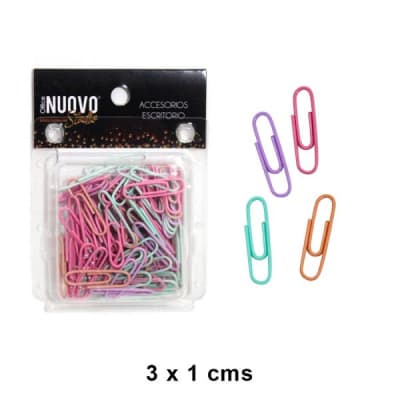 SET CLIPS COLORES PASTEL