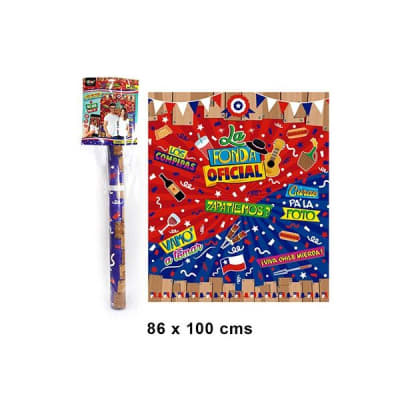 MURAL FOTOS FIESTAS PATRIAS 86X100