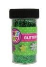 FRASCO GLITTER VERDE UNIDAD