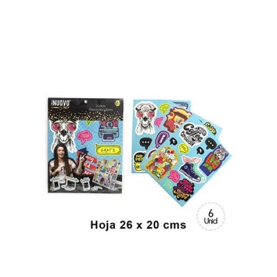 STICKER BOOK PERSONALIZADOS ADVANTACE/240