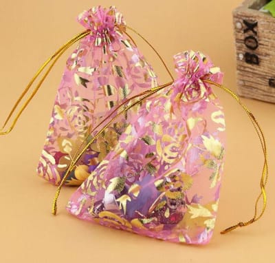 BOLSA ORGANZA CHICA 12X8,5CM