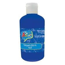 TEMPERA 250ML AZUL