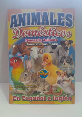 LIBRO APRENDIZAJE ANIMALES DOMESTICOS