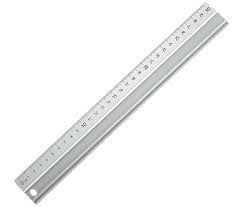REGLA 30CM ALUMINIO