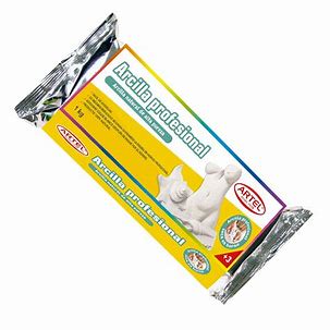 ARCILLA 1K. BLANCA PROFESIONAL