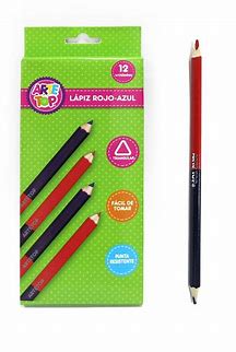 LAPIZ BICOLOR TRIANGULAR (UNIDAD)