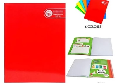 CUADERNO COLLEGE A.T CALIGRAFIA VERTICAL 100HJS