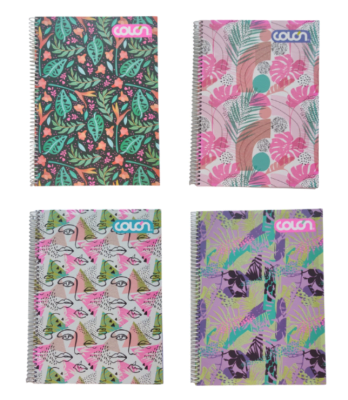 CUADERNO TRIPLE 150HJ A4 TOP FEMENINO