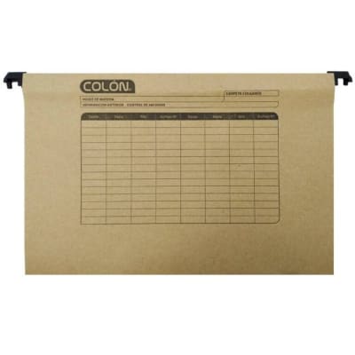 CARPETA COLGANTE PLASTICO