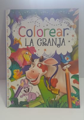 LIBRO PARA COLOREAR LA GRANJA
