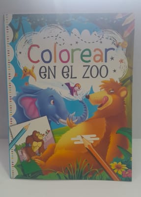 LIBRO PARA COLOREAR EN EL ZOO