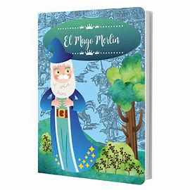LIBRO DE CUENTO DE COLECCION TAPA DURA EL MAGO MERLIN