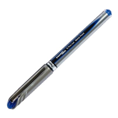 ROLLER ENERGEL METAL POINT 0.7MM AZUL
