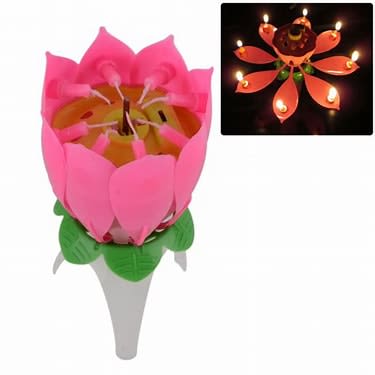 VELA FLOR DE LOTO