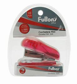 CORCHETERA MINI PLASTICA ROJO