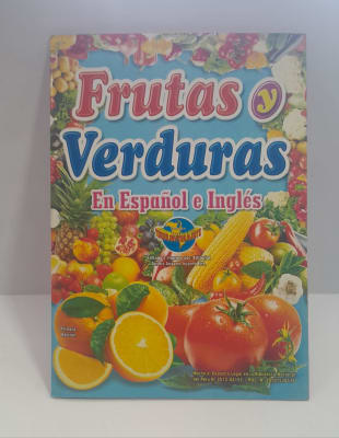 LIBRO APRENDIZAJE FRUTAS Y VERDURAS