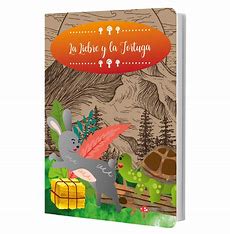 LIBRO DE CUENTO DE COLECCION TAPA DURA LA LIEBRE Y LA TORTUGA