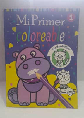 MI PRIMER LIBRO COLOREABLE