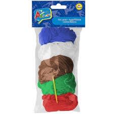 SET LANAS 5 COLORES + AGUJA (BASICOS)