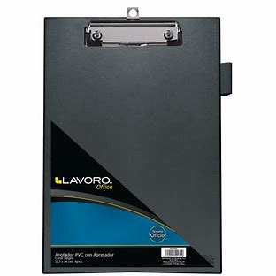 ANOTADOR PVC OFICIO CON APRETADOR