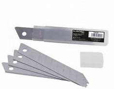 REPUESTO HOJA CUCHILLO CARTONERO GRANDE 10UNIDADES
