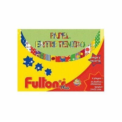 ESTUCHE CON PAPEL ENTRETENIDO 9 HOJAS 18 DISEÑOS