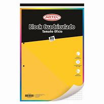 BLOCK PREPICADO NOTA OFICIO 80 HOJAS 7 mm