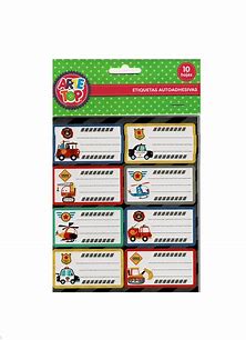 ETIQUETA STICKER CUADERNOS BOY MIX