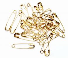 ALFILER DE GANCHO (10 UNIDADES) DORADO 28MM