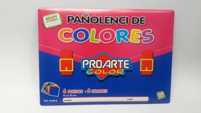 EST.PAnO LENCI 6 HOJAS 6 COLORES 19,6x30 CM