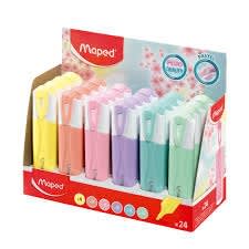 DESTACADOR FLUO PEP`S ROSADO PASTEL