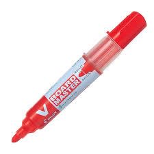 MARCADOR PIZARRA V BOARD ROJO