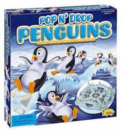 JUEGO DE LUDO HIELO PINGUINOS (POP N' DROP)