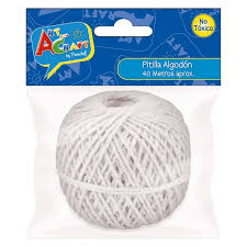 PITILLA ALGODON 40MTS ART&CRAF