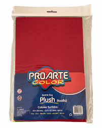 SET GOMA EVA PLUSH  (20X30CM) 6 COL.