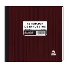 LIBRO ADMINISTRATIVO DE RETENCION IMPUESTOS 50HJS #111