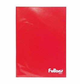 CARPETA CON ACCO GUSANO ROJO