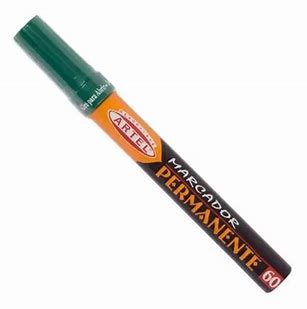 MARCADOR PERMANENTE PTA BISELADA S60 VERDE
