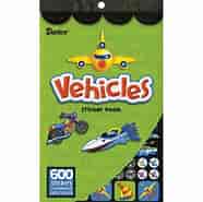 STICKER BOOK VEHICLES