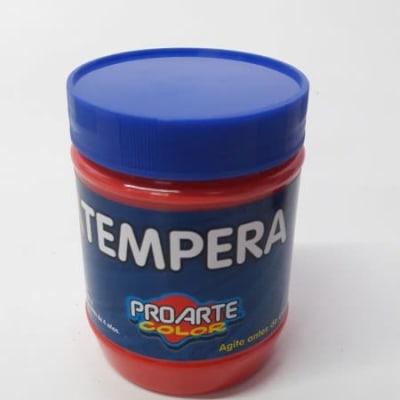 TEMPERA FCO. 120ml ROJO BERMELLON