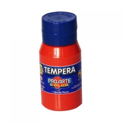 TEMPERA FCO.250ml ROJO