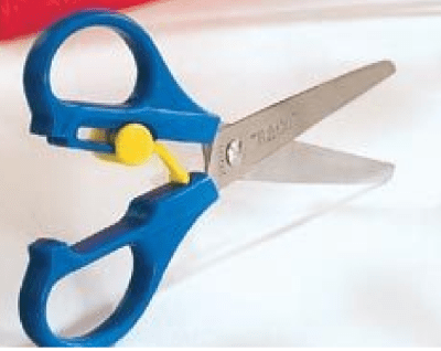 TIJERA ESCOLAR 14CM CON AYUDA