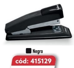 CORCHETERA CORTA METAL NEGRA BASE GOMA