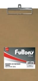 ANOTADOR CON APRETADOR MADERA OFICIO 20,3X33CM