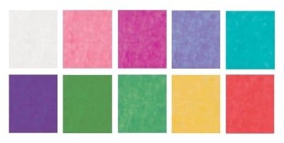 PAPEL ARROZ 48X48 COLORES ROJO