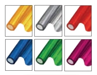 PAPEL METALICO 50X70CM 40MIC ROJO