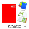 PACK CUADERNO COLLEGE LISO 100HJS 7MM