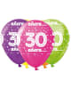 GLOBOS N°12 25 UNIDADES DISEÑO "30"