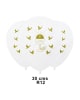 GLOBO N°12 25 UNIDADES MI PRIMERA COMUNION BLANCO